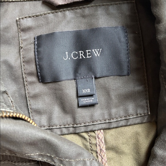 Women’s J. Crew Utility Jacket, XXS - Picture 2 of 11
